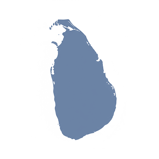 Map of Sri Lanka